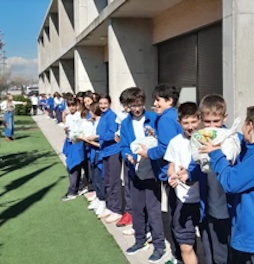 Nueva Operación Kilo en el Colegio CEIP Antonio Fontán en Madrid a favor del Banco de Alimentos de Madrid