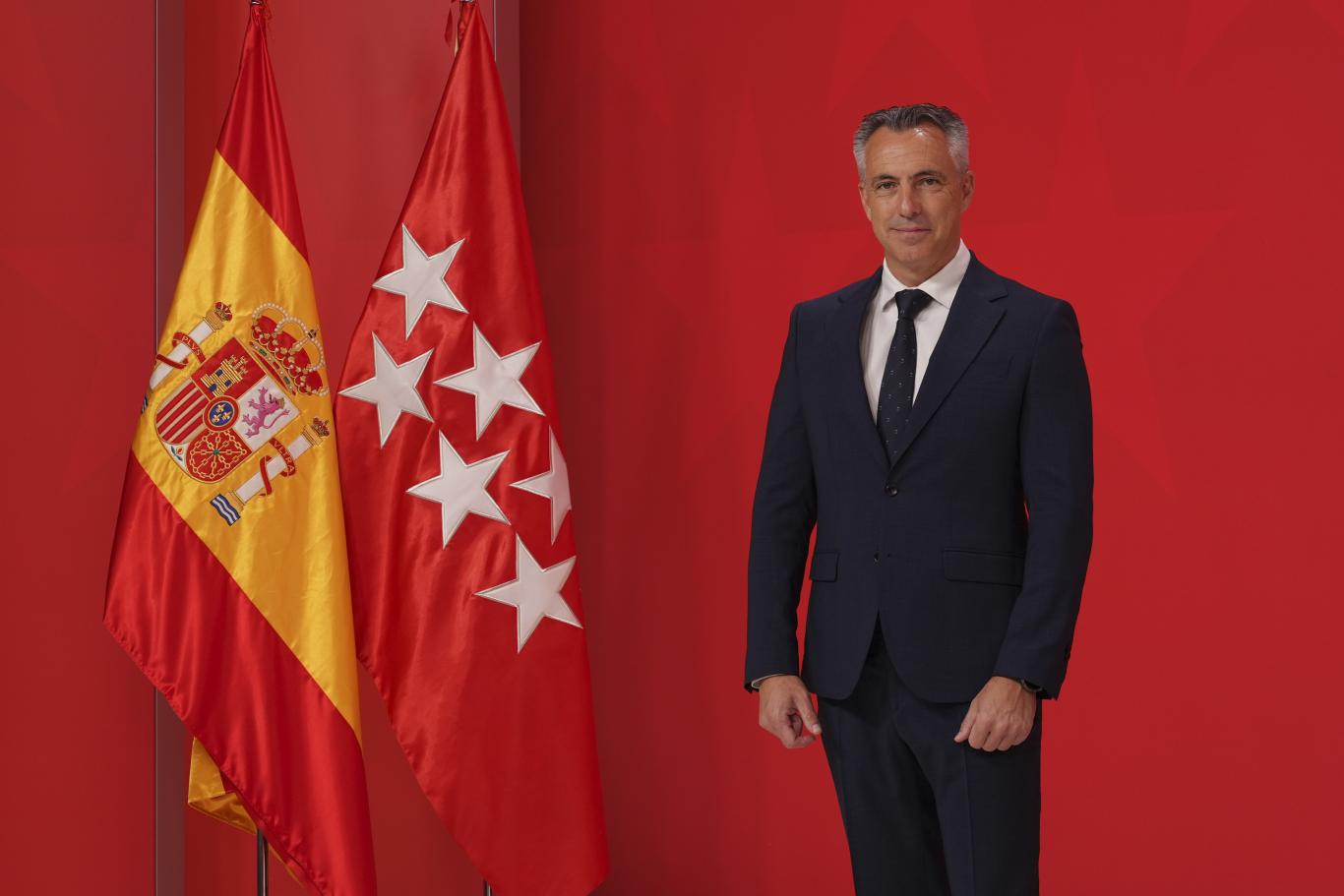 Carlos Novillo Piris Consejero de Agricultura, ​Medio Ambiente e Interior de la Comunidad Autónoma de Madrid - CAM