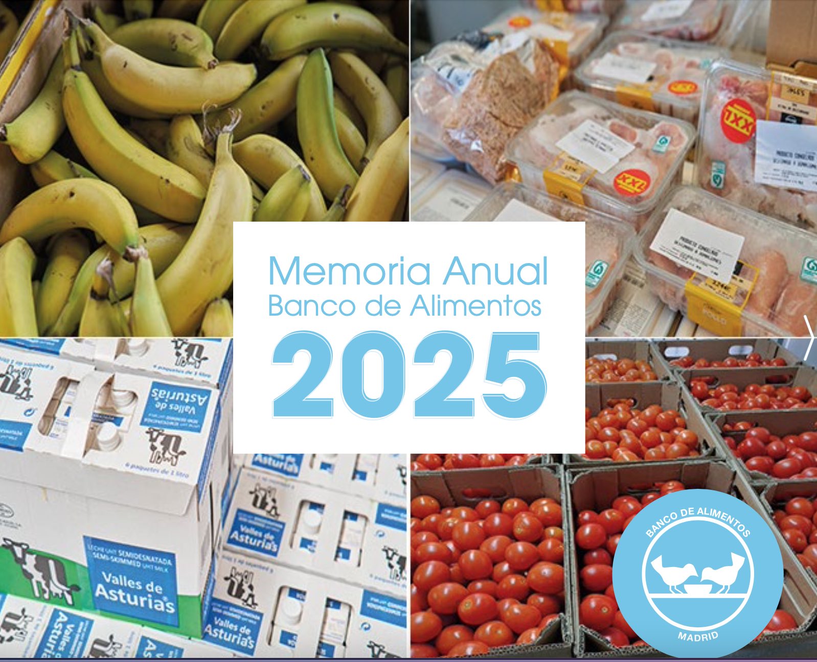 Memoria de la FBAM - Fundación Banco de Alimentos de Madrid 2025